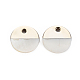 Natural Freshwater Shell Charms SHEL-T018-32A-2