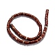 Rosso naturale perline di diaspro fili G-Z006-C33-6