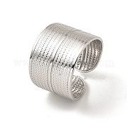 304 Stainless Steel Open Cuff Rings RJEW-Z018-35P