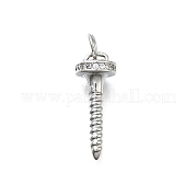 Латунные микро проложить кубического циркония подвески KK-K400-45P