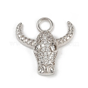 Латунные микро проложить кубического циркония подвески KK-M322-26P