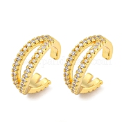 Серьги-манжеты из циркония EJEW-C104-158G