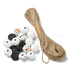 DIY Weihnachts-Schneemann-Anhänger-Dekorationsset&nbsp;DIY-YW0007-37