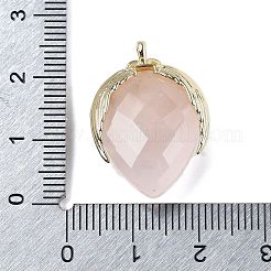Ciondoli quazo rosa naturale&nbsp;G-U019-01G-01