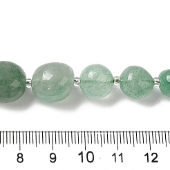 Perles vertes naturelles quartz fraise brins&nbsp;G-Q169-E06-01A