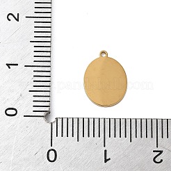 304 Edelstahl-Emaille-Anhänger&nbsp;STAS-K312-07A-G
