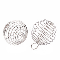 Pendenti in filo di acciaio inossidabile 304 anti-ossidazione&nbsp;X-STAS-ZX013-22-25mm-P