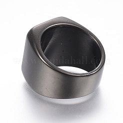Chevalières en acier inoxydable 304 pour hommes&nbsp;RJEW-G091-16