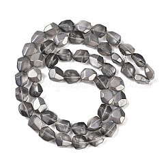 FilI di perline in vetro placcato&nbsp;EGLA-C009-01A-PL01