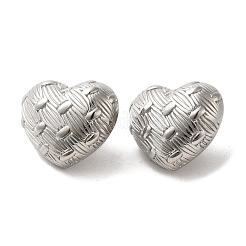 Orecchini a bottone in acciaio inossidabile 304 anti-ossidazione&nbsp;EJEW-Q796-04P
