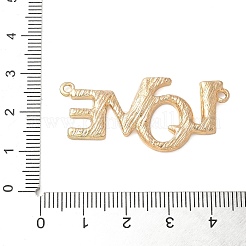 Legierung kristall strass wort liebe stecker Verbinder charme&nbsp;FIND-M052-09G-NR