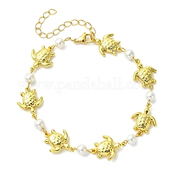 Chaînes de cheville en acier inoxydable 304 avec motifs d'animaux marins pour femmes&nbsp;AJEW-AN00823-01