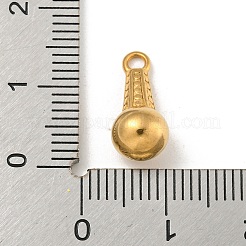 Placcatura ionica (ip) ciondoli in acciaio inossidabile 304&nbsp;STAS-N103-108G