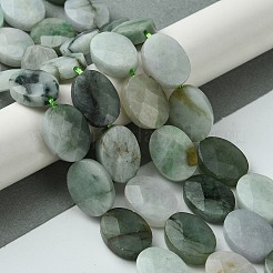 Natürliche Myanmar-Jadeit-Perlenstränge&nbsp;G-A092-E01-03