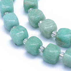 Fili di perline amazonite naturale&nbsp;G-L552D-11A