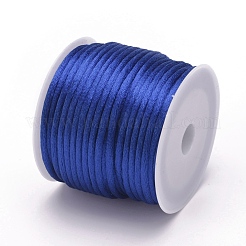 Cordini in nylon satinato a coda di topo&nbsp;NWIR-L006-2mm-16