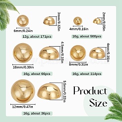 Cabochons imitation perles en plastique ABS&nbsp;OACR-SC0001-45B