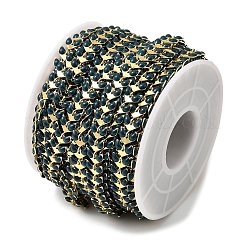 Catene a maglie in ottone smaltato a foglia&nbsp;CHC-F021-02G-08