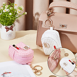2 mini sac à monnaie en cuir PU 2 couleurs pour femme&nbsp;KEYC-WR0001-45B