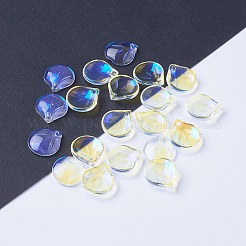Galvanisieren Glas-Anhänger&nbsp;EGLA-L014-11