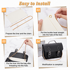 Taschen-Organizer-Einsätze aus Wollfilz&nbsp;FIND-WR0008-25