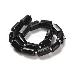 Natürliche schwarze Turmalin Perlen Stränge&nbsp;G-N327-06-14B