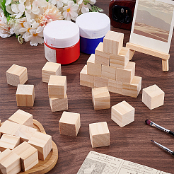 Unfertiger Holzwürfelblock&nbsp;WOOD-AR0001-54B