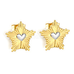 Boucles d'oreilles à tige en acier inoxydable 304 pour femmes&nbsp;WG247F9-01