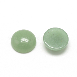 Cabochons naturales aventurina verde&nbsp;X-G-R416-10mm-43
