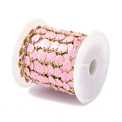 Catena a maglie in ottone e smalto&nbsp;CHC-D029-16G-03