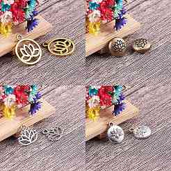 Pendentifs en alliage en filigrane de style tibétain&nbsp;TIBEP-SC0001-18