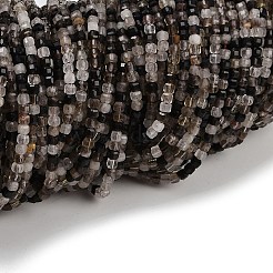 Naturale perle di quarzo fumé fili&nbsp;G-RM2025-C43-B