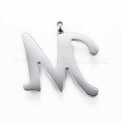Pendentifs en acier inoxydable 304 résistant au ternissement&nbsp;STAS-F129-M-P