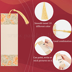 Kits zum Selbermachen von rechteckigen Lesezeichen aus Papier&nbsp;DIY-WH0304-309A