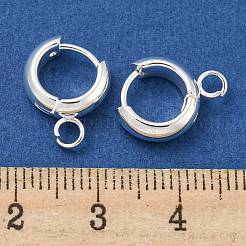 201 orecchini a cerchio huggie in acciaio inossidabile&nbsp;STAS-P283-01U-S