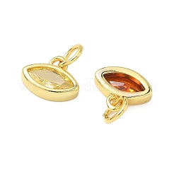 Colgante micropavé cubic zirconia de latón&nbsp;KK-L264-04G