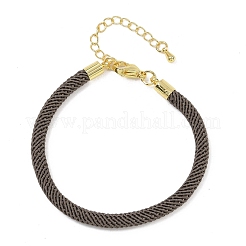 4.5 mm rundes Milano-Kordel aus Nylon-Baumwolle zum Basteln von Armbändern&nbsp;BJEW-I245-01G