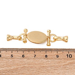 Flache runde Messing-Faltverschlüsse&nbsp;KK-A256-01G