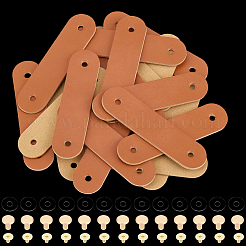 20 boucle en cuir PU&nbsp;DIY-CY0003-87D
