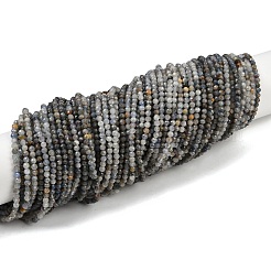 Chapelets de perles en cyanite naturelle&nbsp;G-RM2025-A34-3mm