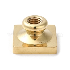 Vergoldeter Wachssiegel-Stempelkopf aus Messing&nbsp;LS-AJEW-C031-01D