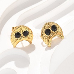 Boucles d'oreilles à tige en acier inoxydable 304&nbsp;EJEW-F361-02G
