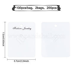 Carte di visualizzazione spilla di carta&nbsp;DIY-WH0199-93A