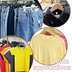 500 étiquette de taille de vêtements en polyester de 10 styles&nbsp;FIND-BC0014-07B