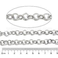 Chaînes à maillons annulaires en acier inoxydable 304&nbsp;CHS-G043-06P