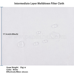 3-lagiges Vliesstoffset für DIY-Mundabdeckung&nbsp;AJEW-WH0105-29B