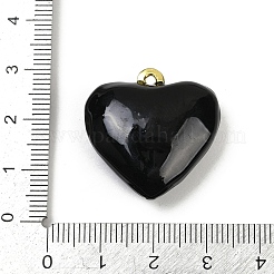 Pendentifs d'émail en laiton &nbsp;KK-M322-01D-G