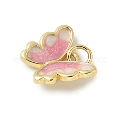 Charms del esmalte de bronce&nbsp;KK-C110-25G-02