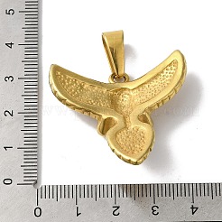 PVD-Vakuumbeschichtung 304 Edelstahlanhänger&nbsp;STAS-B069-46G-02