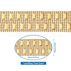 8 rangée en plastique diamant maille rouleau rouleau strass cristal ruban gâteau de mariage&nbsp;DIY-TAC0005-16
